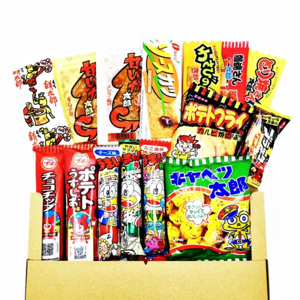 お菓子 駄菓子 スナック 詰め合わせ-01（メール便送料込み） メッセージ・ギフト包装・大量 イベント用予約注文承ります